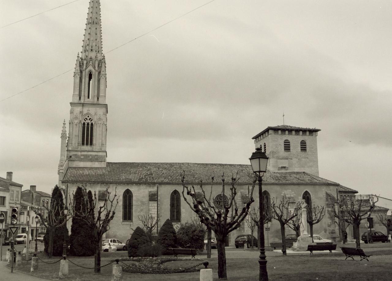 Coutras, l'église Saint-Jean-Baptiste