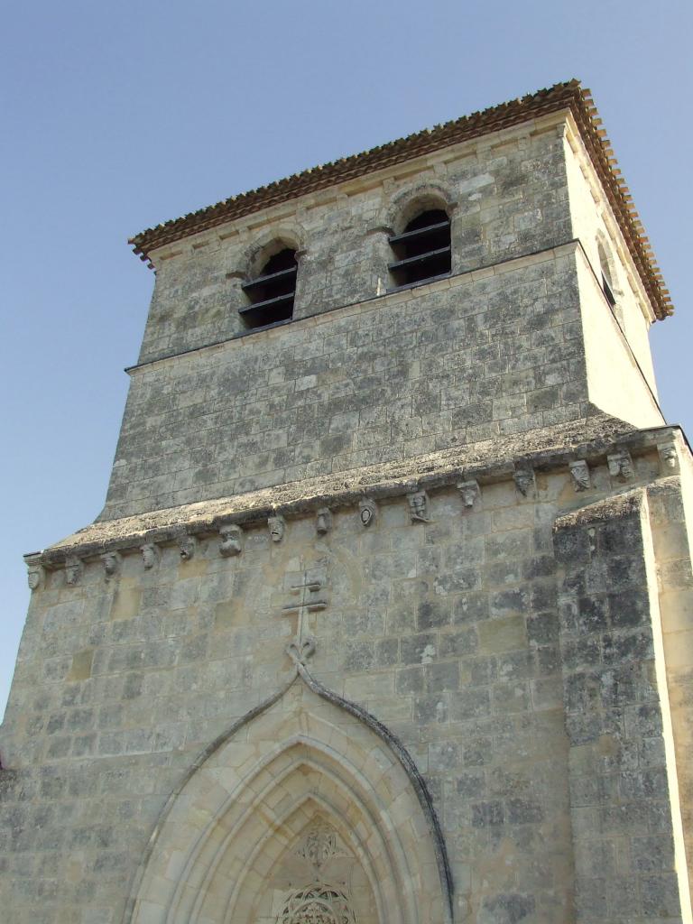 Vérac, l'église Saint-Cybard
