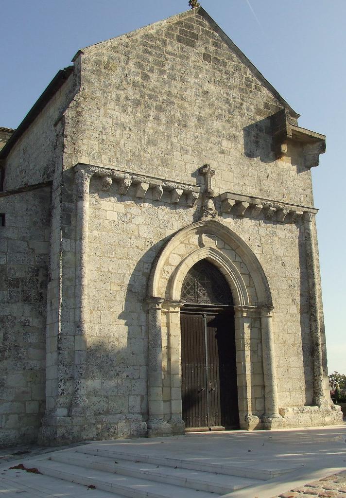 La-Lande-de-Fronsac, l'église romane du XIIème siècle