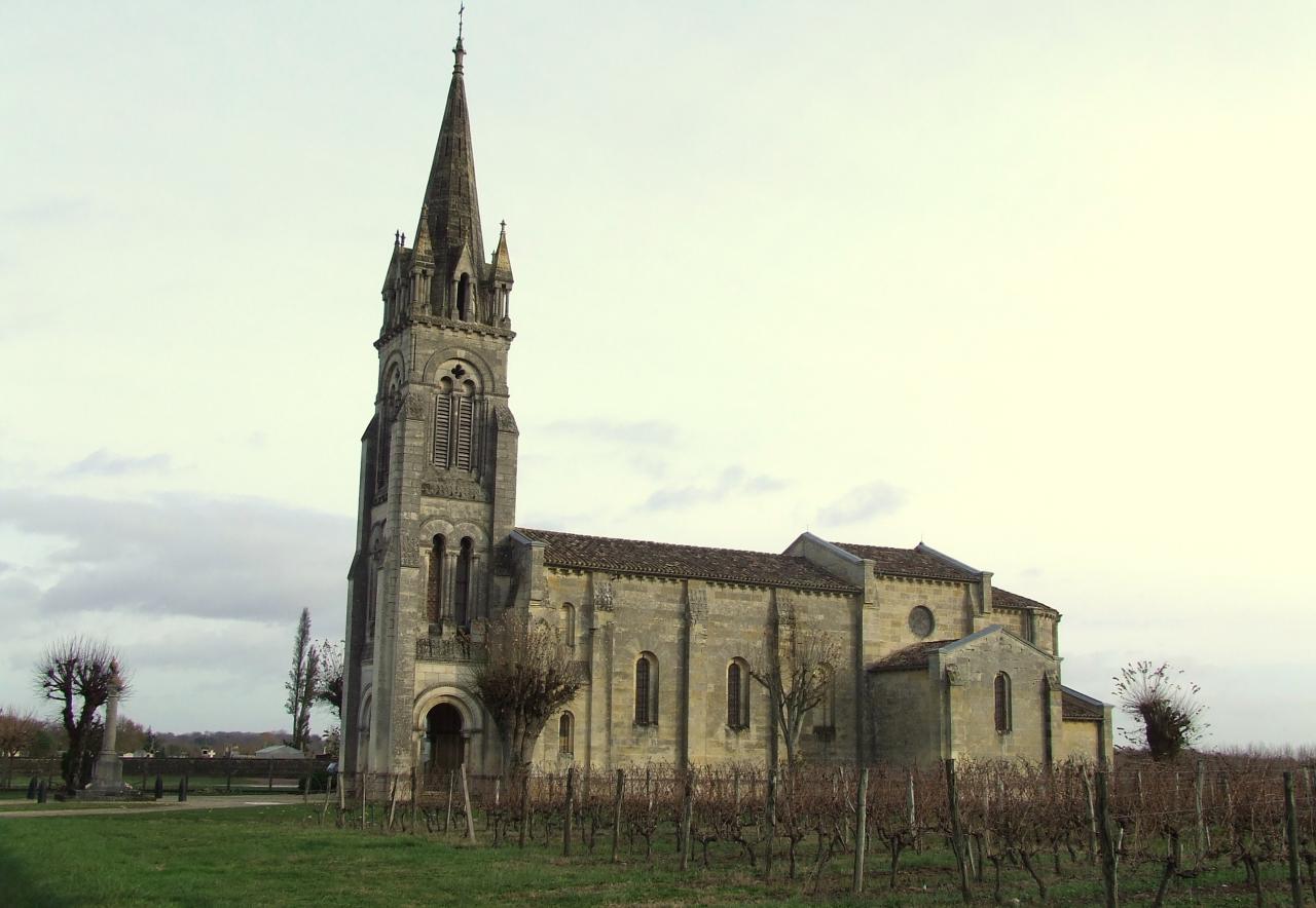 Cadillac en Fronsadais, l'église Saint-Georges