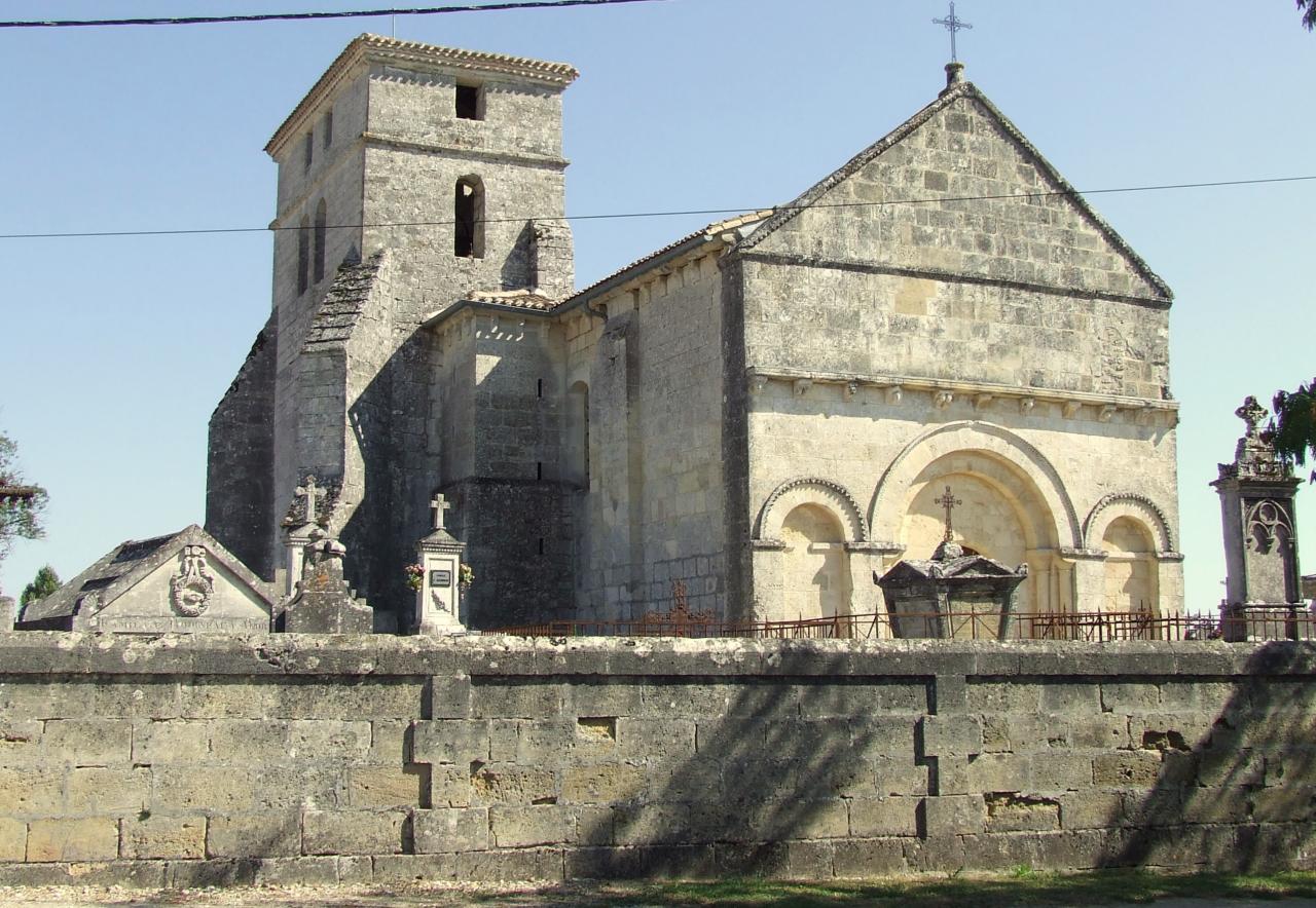 Saint-Genès-de-Fronsac, l'église romane Saint-Genès, 16ème siècle
