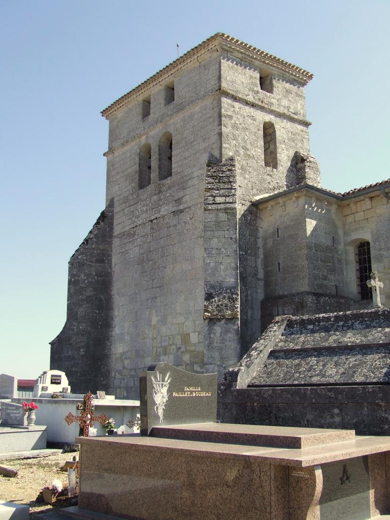 Saint-Genès-de-Fronsac, l'église romane Saint-Genès, 16ème siècle