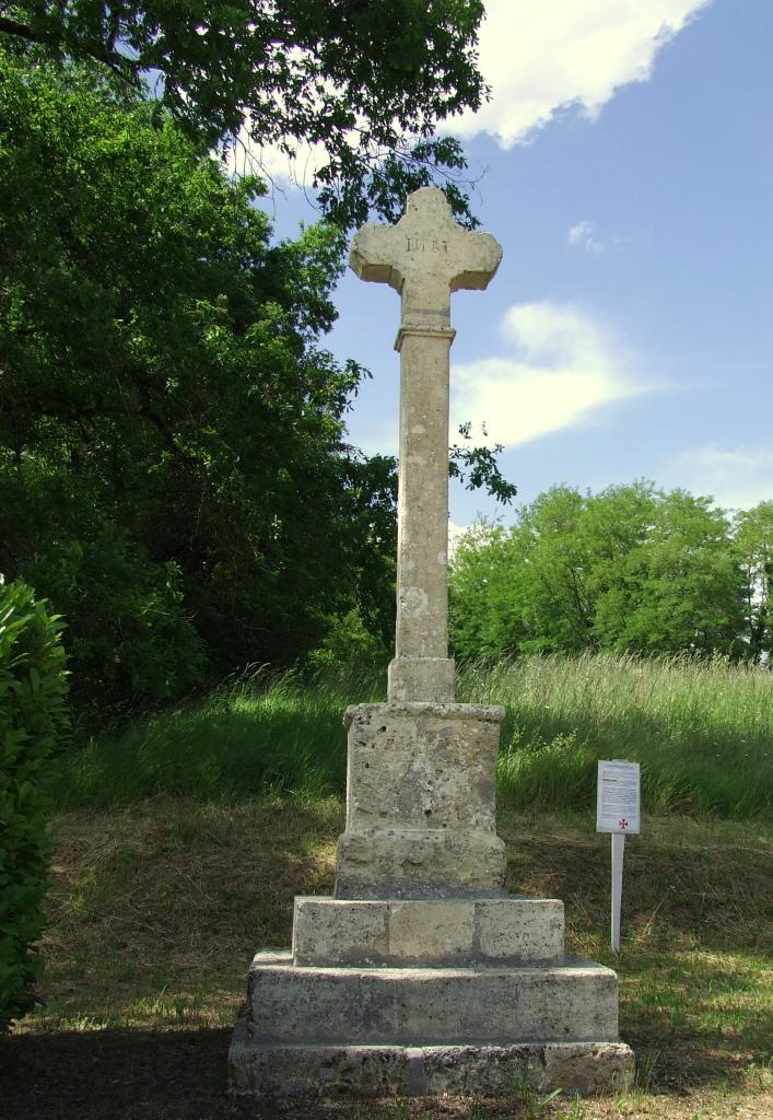 Arveyres, la croix de Fonsegrède