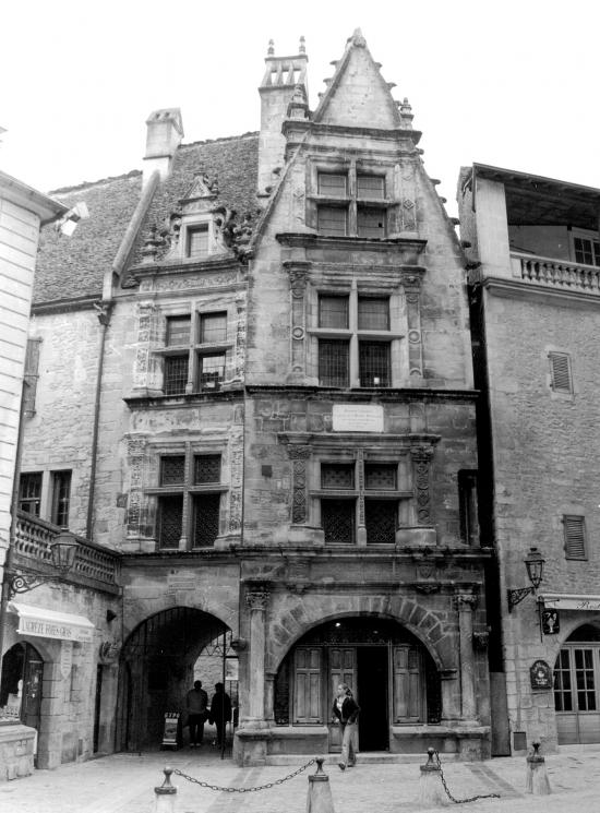 Sarlat, la maison de la Boëtie, 16ème siècle.