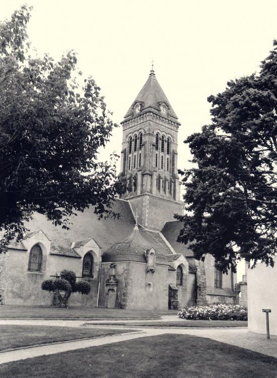 Noirmoutier, l'église Saint-Philibert.