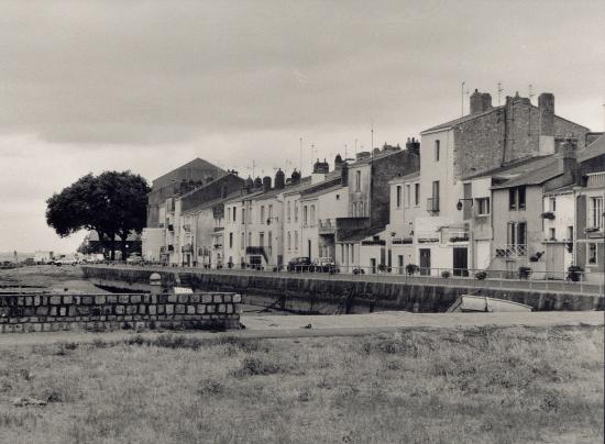 Paimboeuf, le quai le long de la Loire.