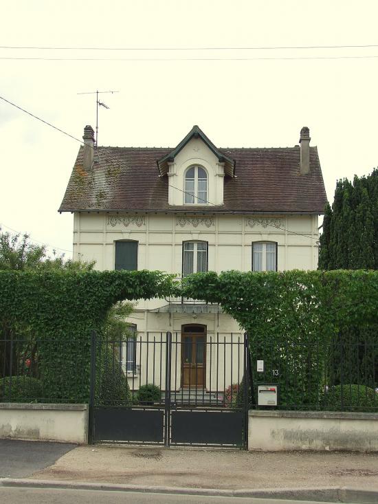 Migennes, la maison de Mr.Masson,