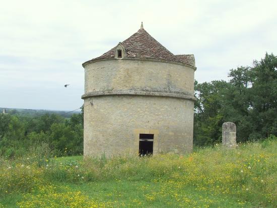 Moulon, le château de Montlau, le colombier.