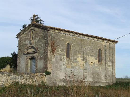 Nérigean, une chapelle au lieu-dit Carreyre,