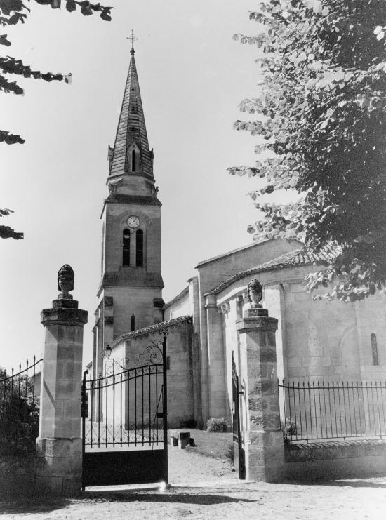 Saint-Sulpice-de-Faleyrens, l'église Saint-Sulpice.