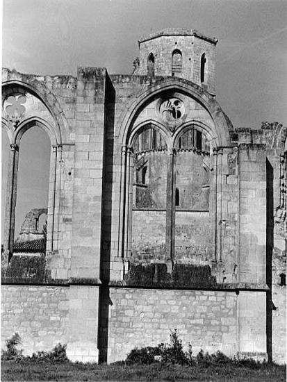 La Sauve, l'Abbaye de la Sauve-Majeure.