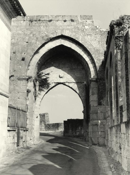 Saint-Emilion, la Porte Brunet.