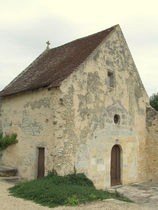 Génissac, le Vieux-Château: la chapelle.