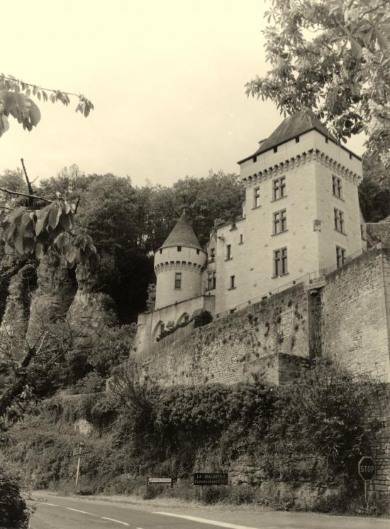 La Roque-Gageac, le château de Malartrie.