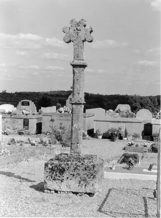 Maransin, la croix du cimetière,