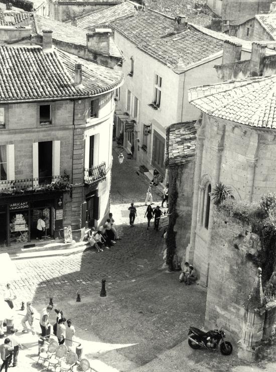 Saint-Emilion, une vue générale de la commune.