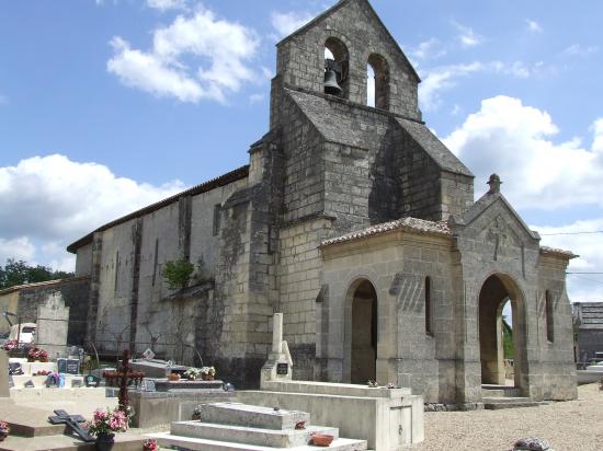 Daignac, l'église Saint-Christophe