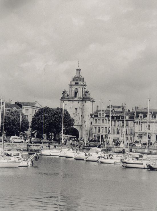 La Rochelle, la Tour de la Grosse-Horloge.