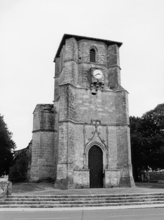 Nérigean, l'église Saint-Martin.