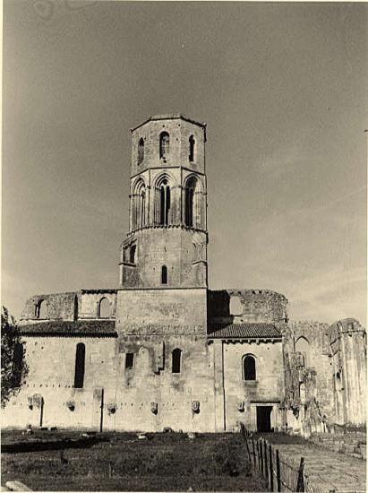 La Sauve, l'Abbaye de la Sauve Majeure.