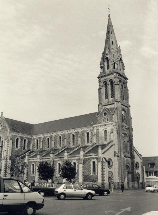 Saint-Joachim en Brière, l'église.