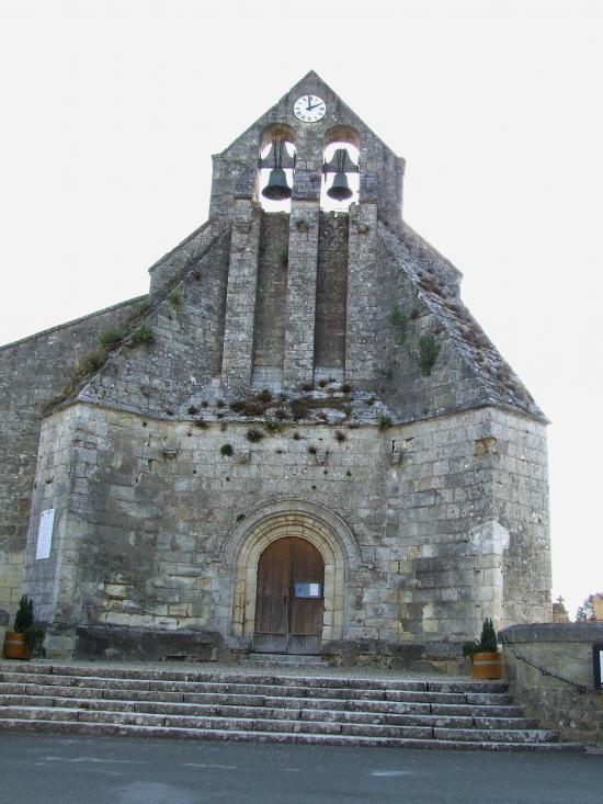 Saint-Quentin-de-Baron, l'église Saint-Quentin,