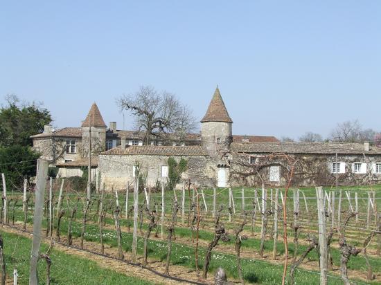 Grézillac, le château Reynier.