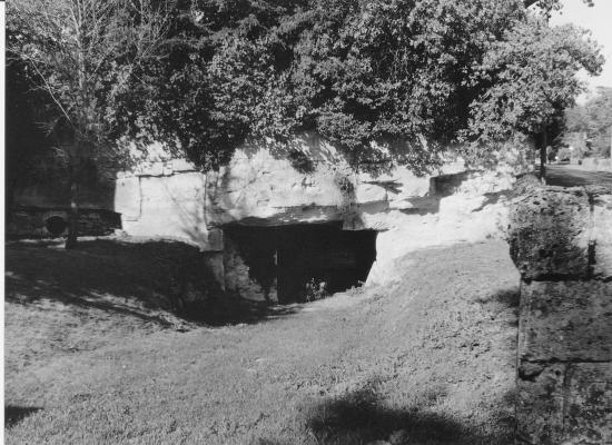 Saint-Christophe-des-Bardes, voûtes au château la Pelleterie.