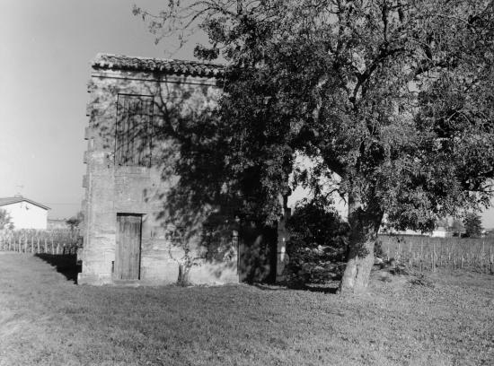 Pomerol, une maison de vigne habitable.