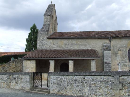 Espiet, l'église Notre-Dame.