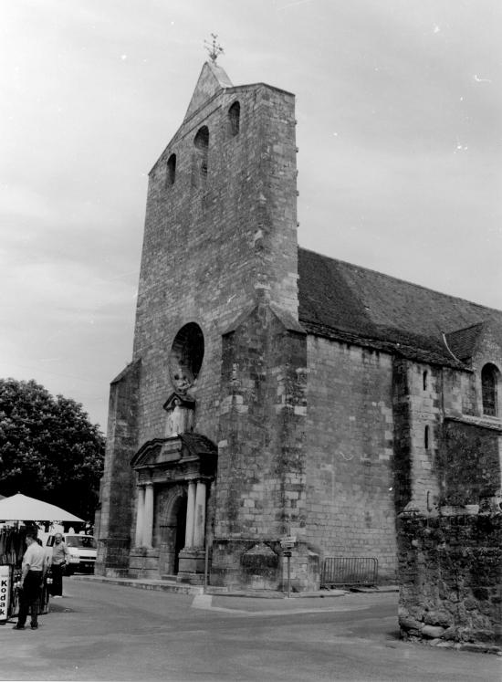 Domme, l'église,