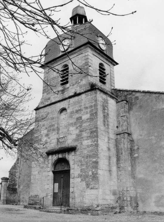 Vayres, l'église Saint-Jean-Baptiste.