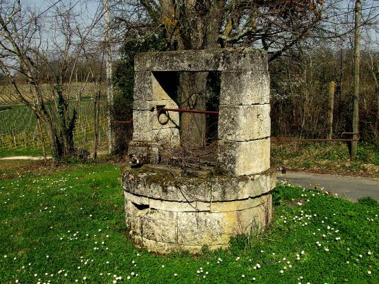 Grézillac, un puits au lieu-dit Cartheron.