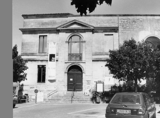 Libourne, la médiathèque Condorcet.