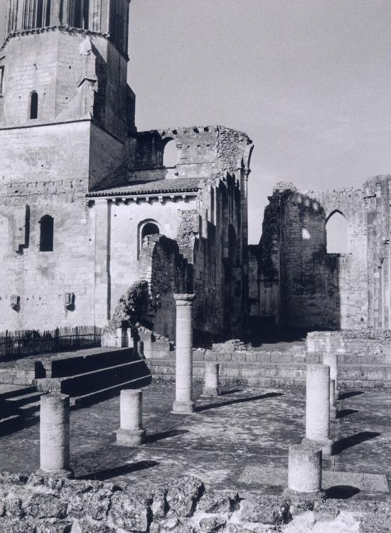 La Sauve, l'Abbaye de la Sauve Majeure.