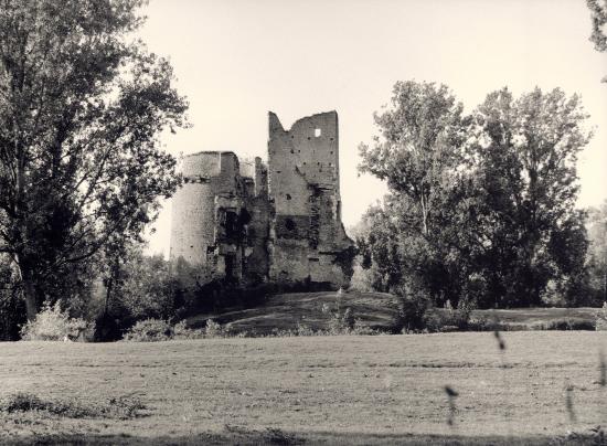 Machecoul, les ruines du château de Gilles de Ré.