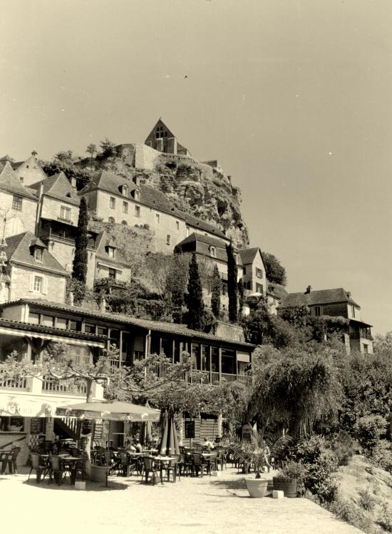 Beynac, le château féodal du 13ème siècle.