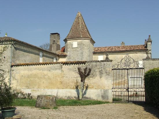 Grézillac, le château Chaumel.