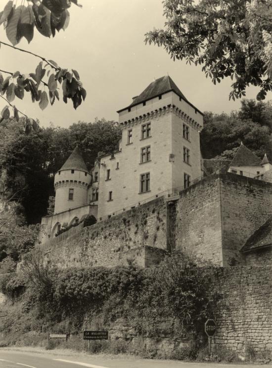 La Roque-Gageac, le château de Malartrie.