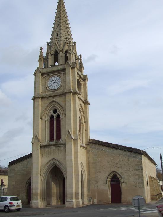 Moulon, l'église Saint-Vincent.