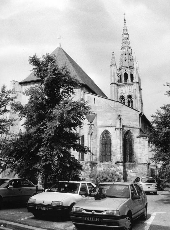 Libourne, l'église Saint-Jean-Baptiste.