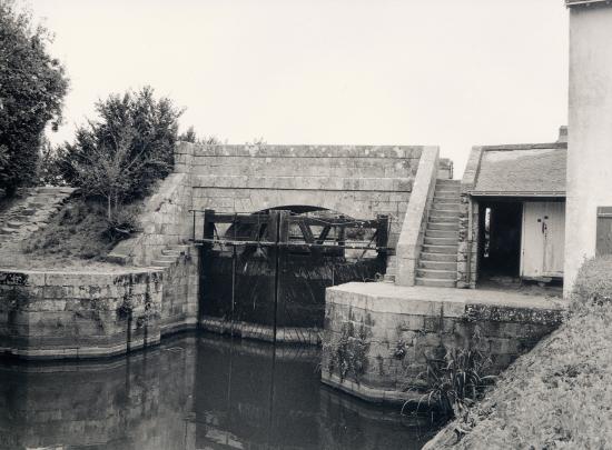 Rosé en Brière, l'écluse.