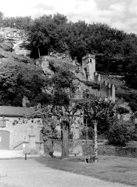 Carsac, les vestiges du château.