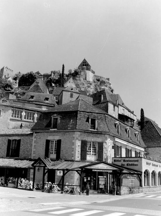 Beynac, le château féodal du 13ème siècle.