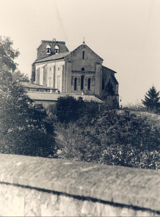 La Sauve, l'église Saint-Pierre.