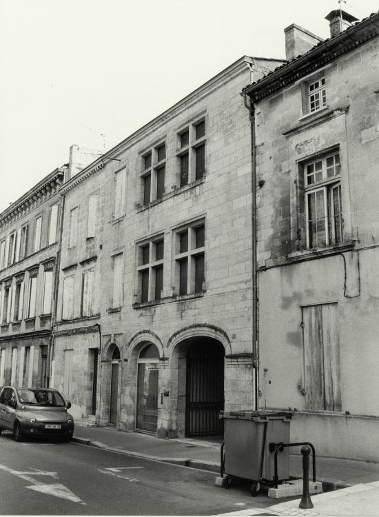 Libourne, une ancienne boutique du XVIème siècle.