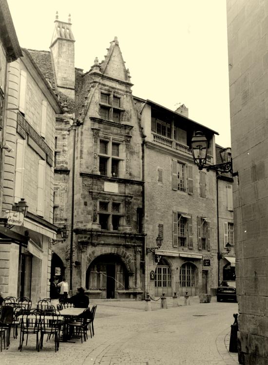 Sarlat, la maison de la Boëtie, 16ème siècle.