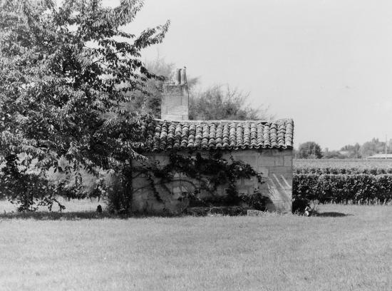 Saint-Sulpice-de-Faleyrens, une maison de vigne.