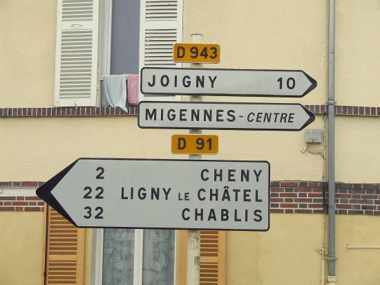 Migennes, d'autres panneaux de signalisation,